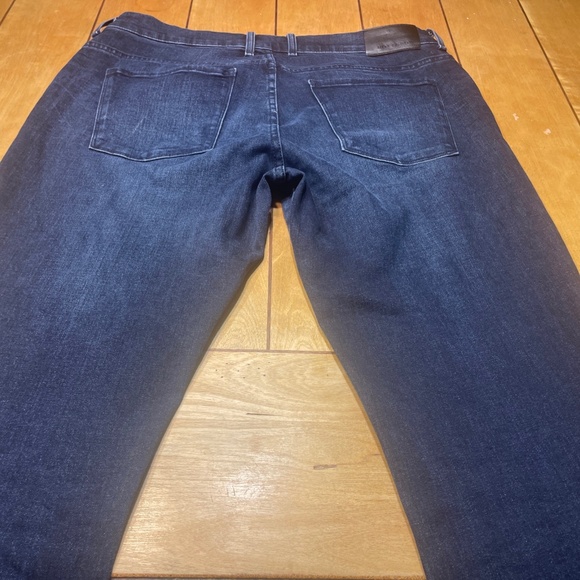 Mott and Bow Straight Staple Jeans 36x32 Dark Wash Denim - Picture 8 of 16